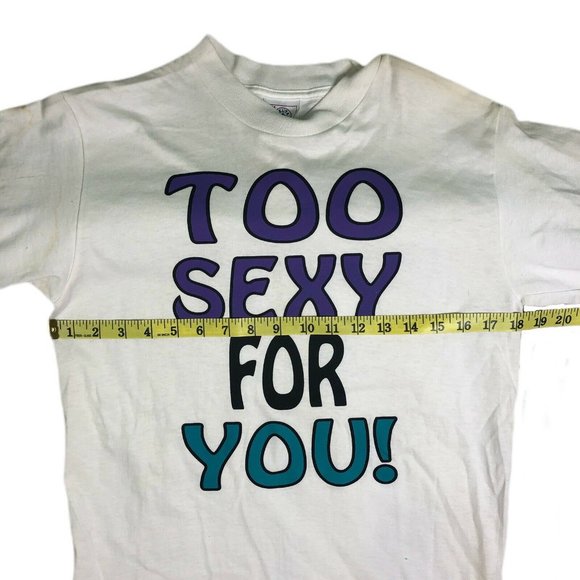 vtg 90s TOO SEXY FOR YOU! Deadstock Delta NOS - Picture 5 of 7